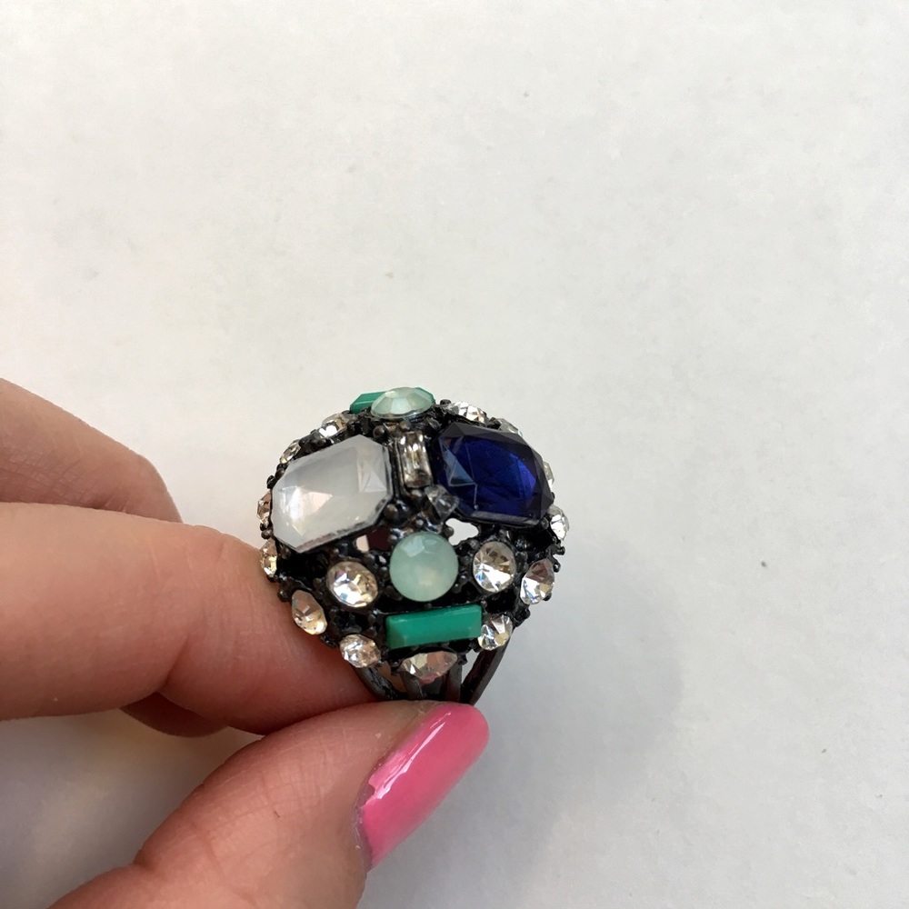 Topshop Rhinestones Ring - Picture 4 of 5